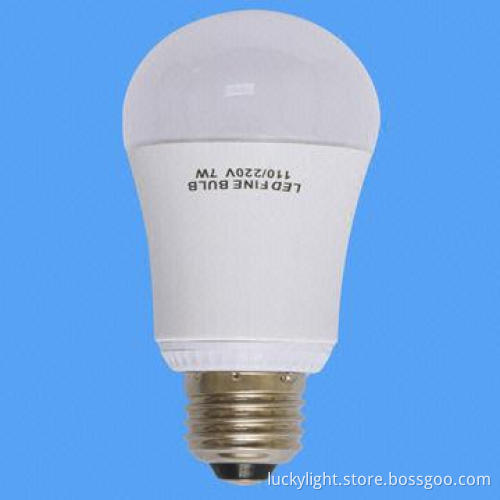 LED Globe Bulb with 7W Power, 500 to 560lm Luminous Flux and 50,000-hour Lifespan